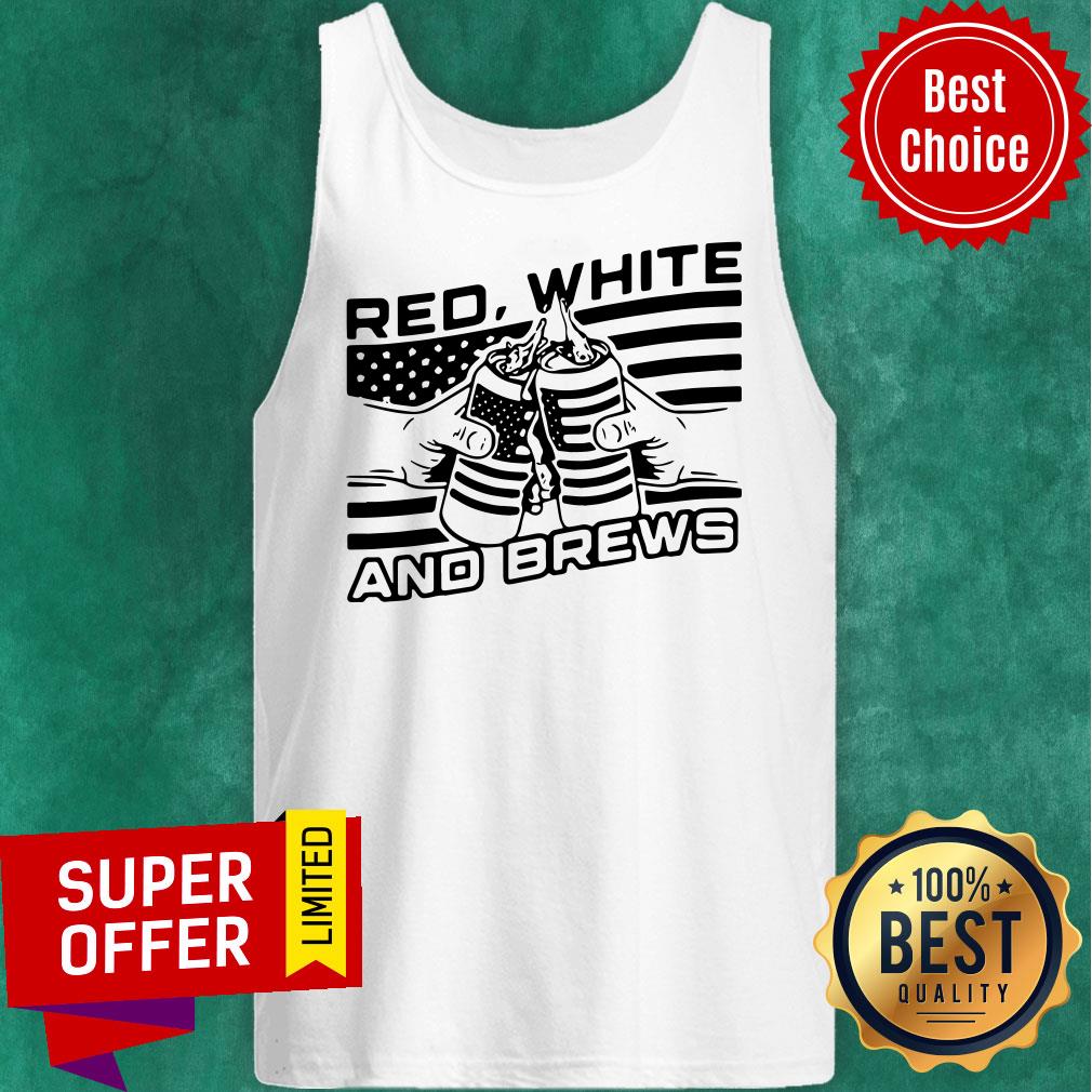 Awesome Red White And Brews Shirt