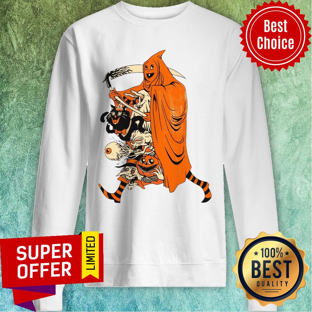 Awesome Saint Halloween Grim Reaper Shirt