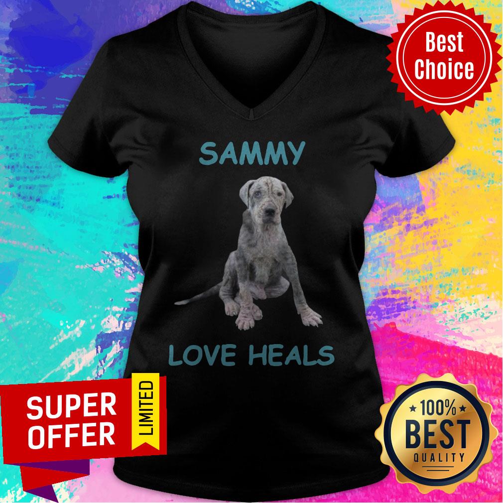 Awesome Sammy Love Heals Dog Shirt