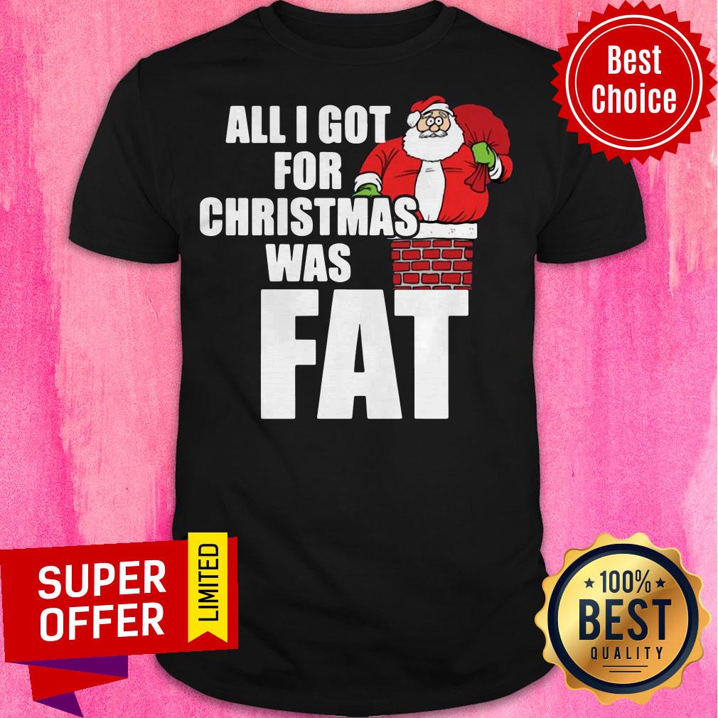 Awesome Santa Claus All I Got For Christmas Was Fat Shirt