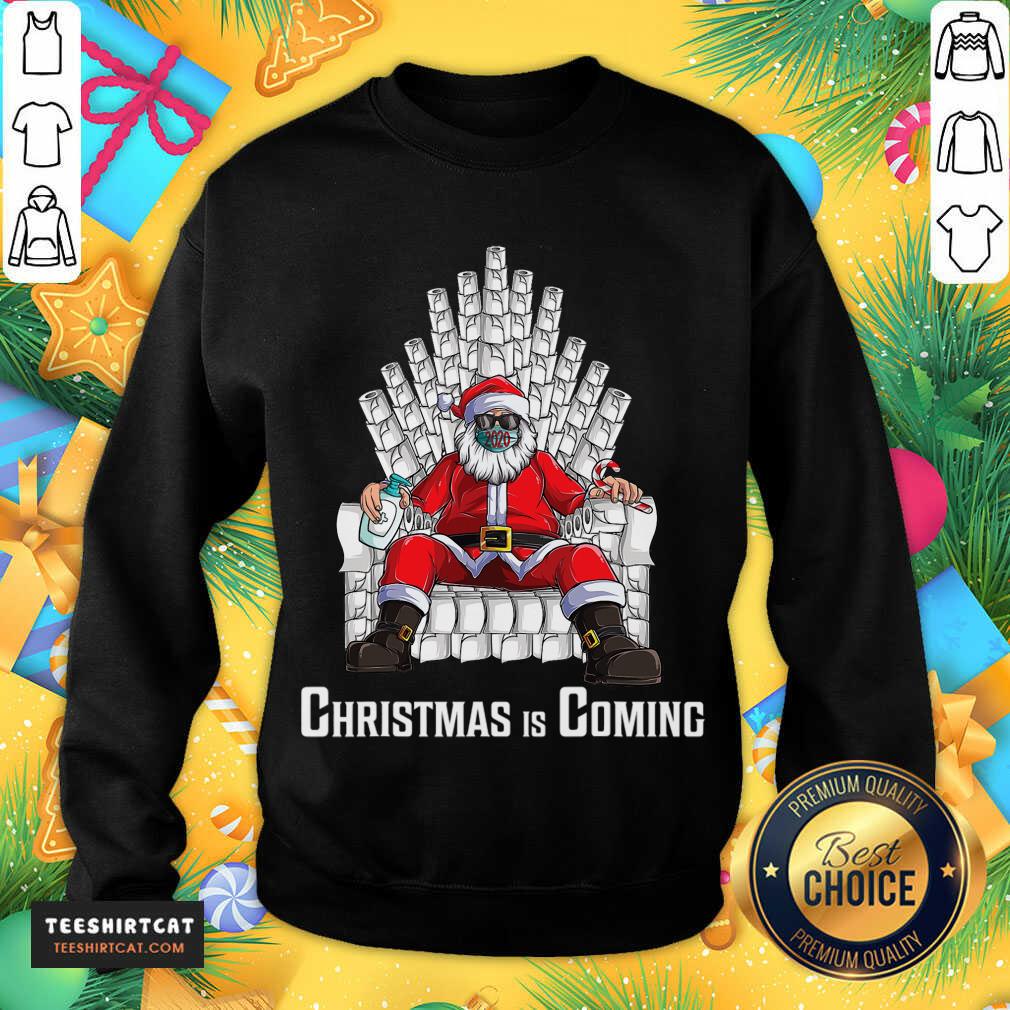 Awesome Santa King Toilet Paper Quarantine Christmas 2020 T-Shirt