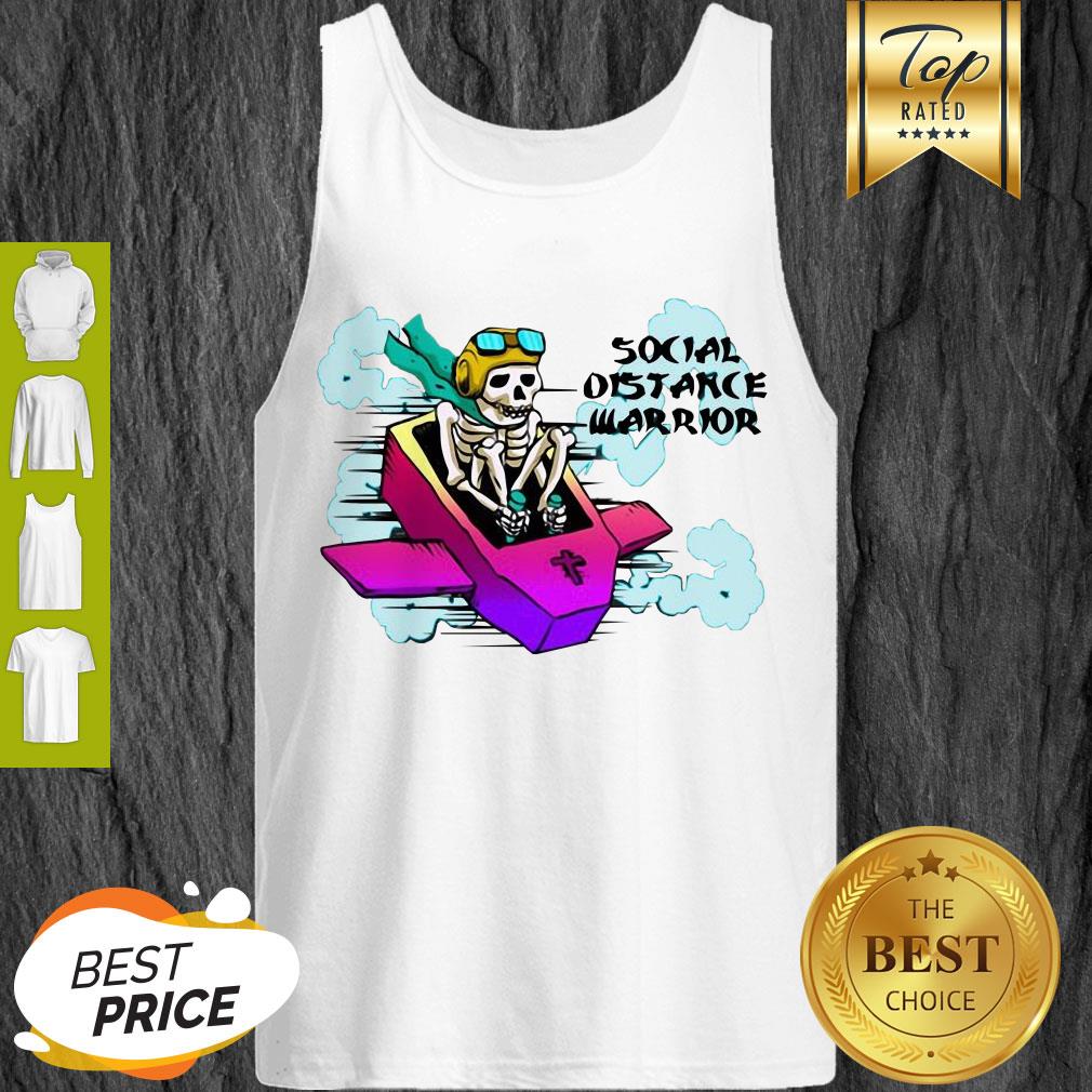 Awesome Skull Social Distance Warrior Shirt