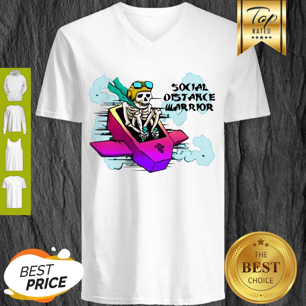 Awesome Skull Social Distance Warrior Shirt