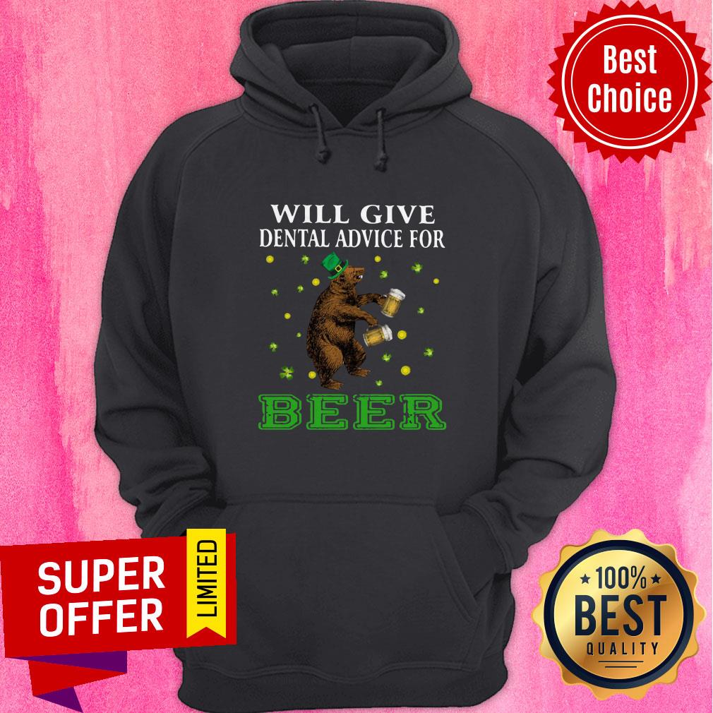 Awesome St. Patrick’s Bear Will Give Dental Advice For Beer Shirt