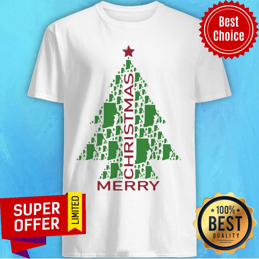 Awesome Tree Merry Christmas Shirt
