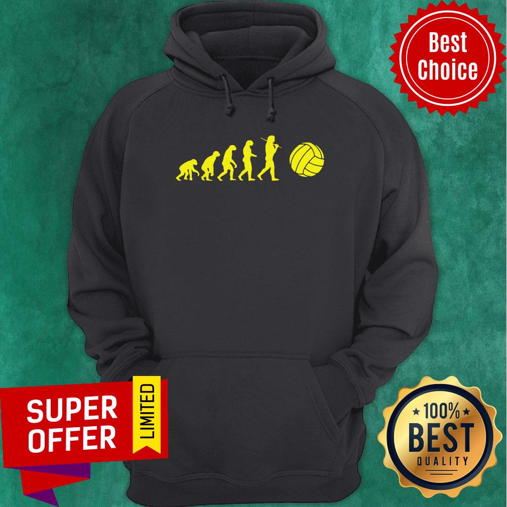 Awesome Volleyball Evolution Sport Volleyballer Ball Dig Shirt