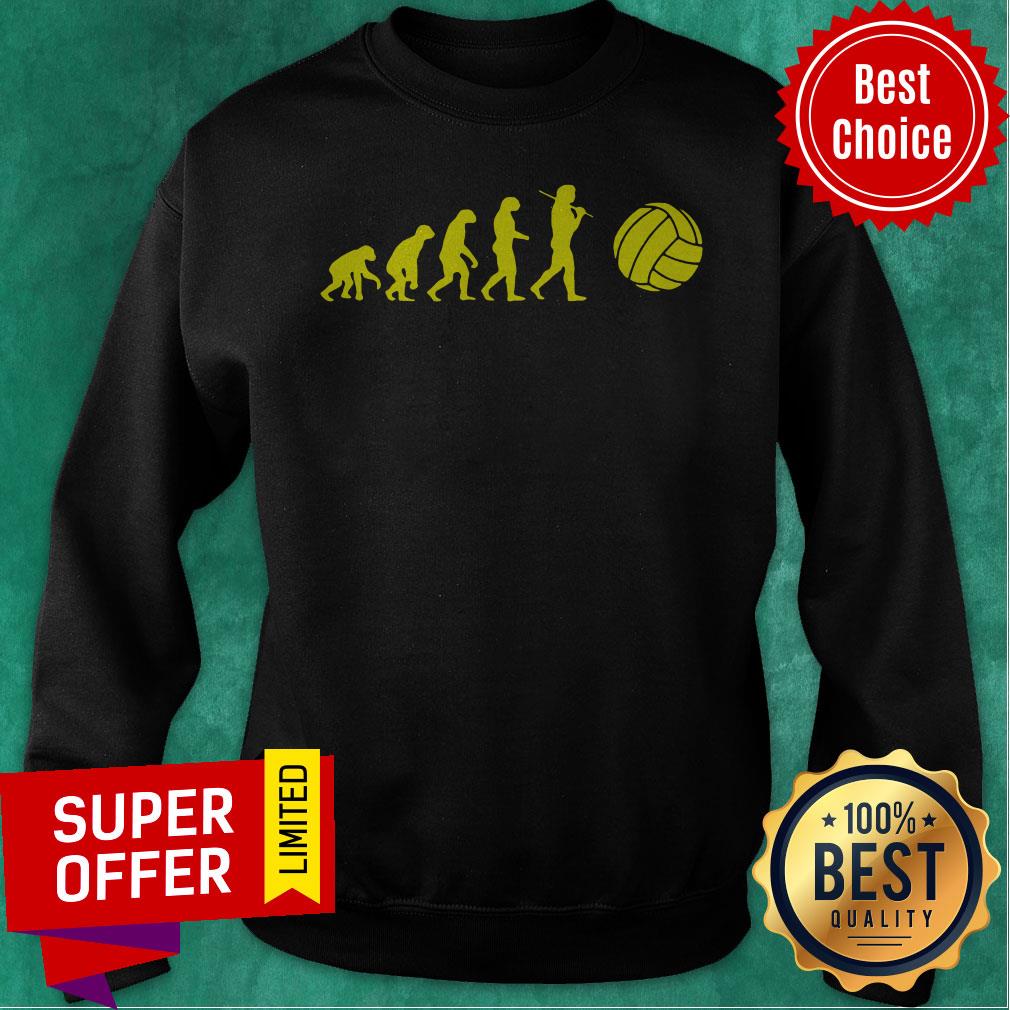 Awesome Volleyball Evolution Sport Volleyballer Ball Dig Shirt