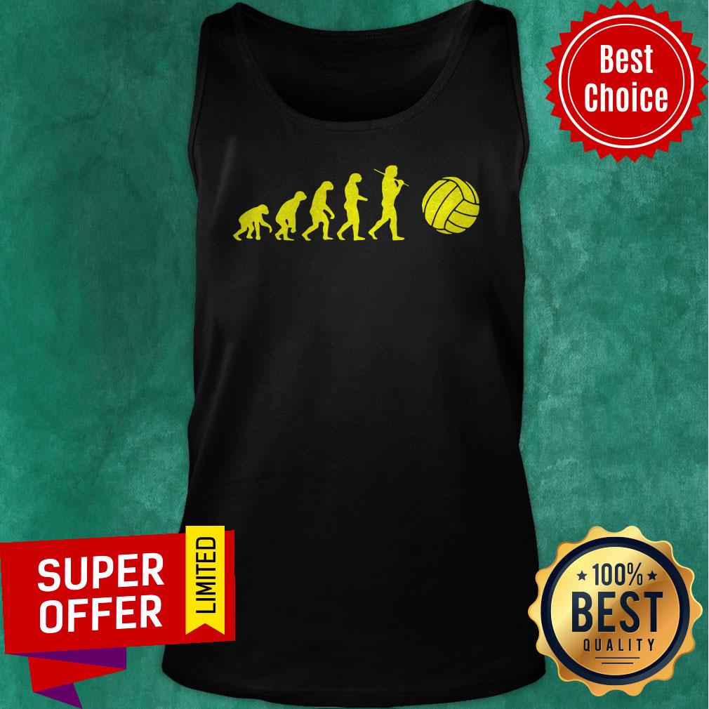 Awesome Volleyball Evolution Sport Volleyballer Ball Dig Shirt