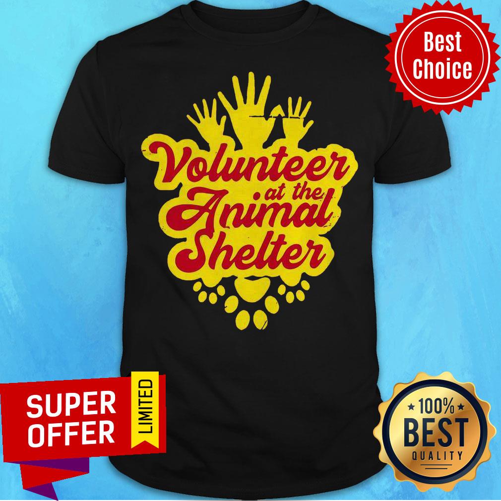 Awesome Volunteer At The Animal Shelter Shirt
