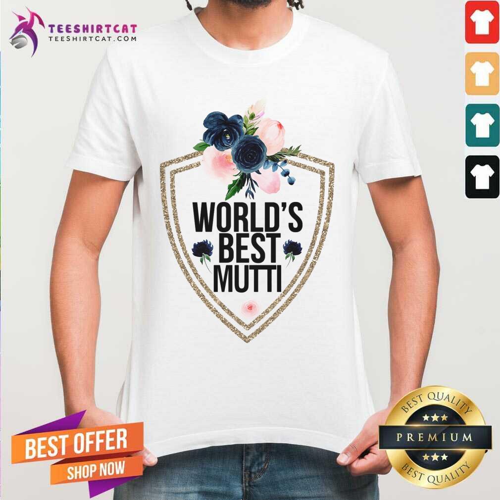 Awesome Worlds Beest Mutti Flower Shirt