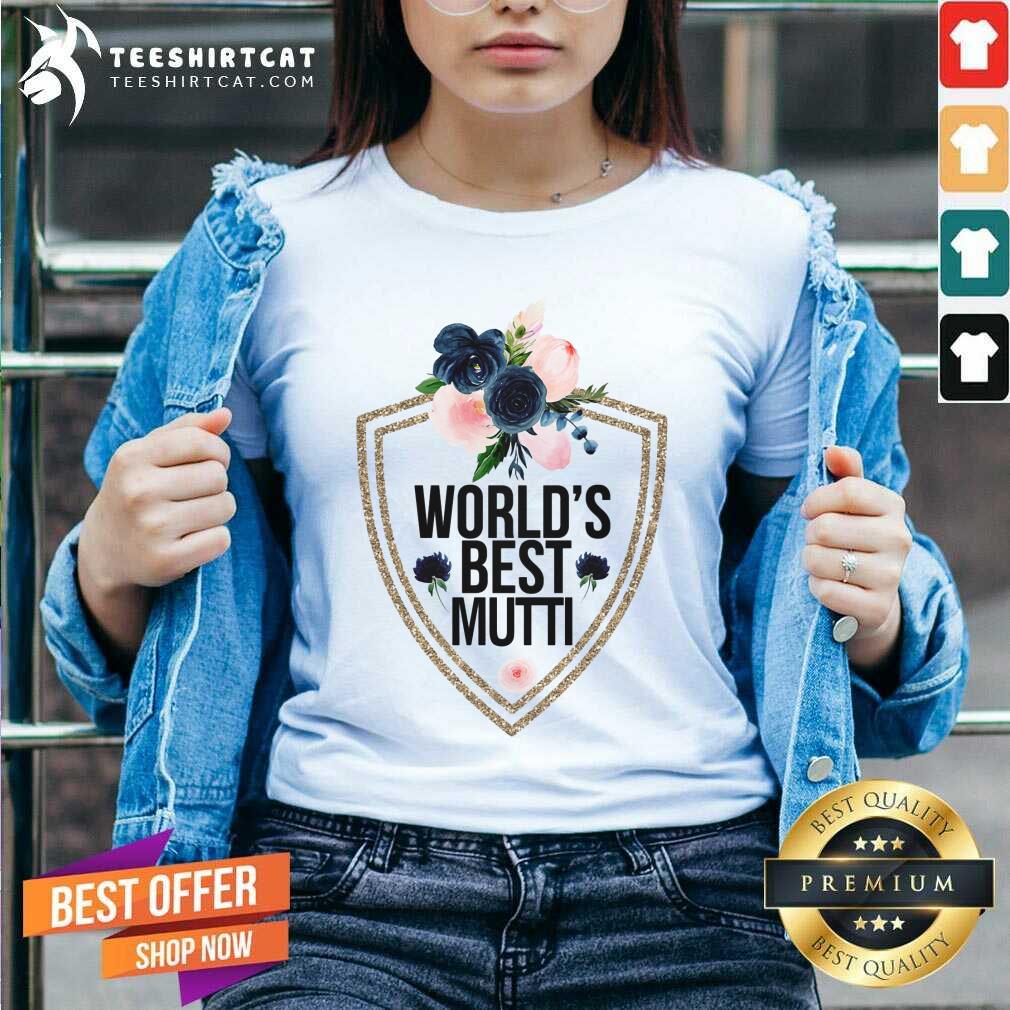 Awesome Worlds Beest Mutti Flower Shirt