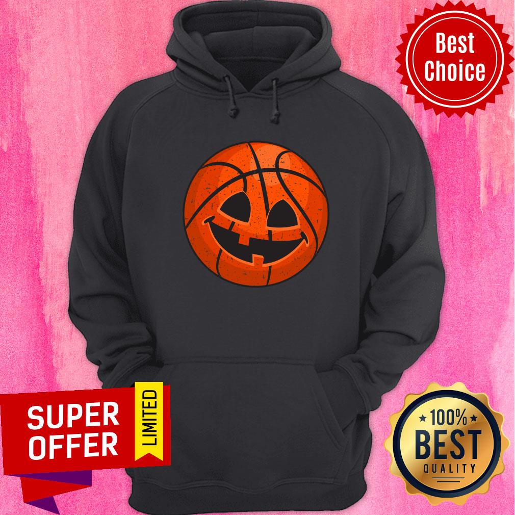 Basketball Pumpkin Vintage Halloween Shirt