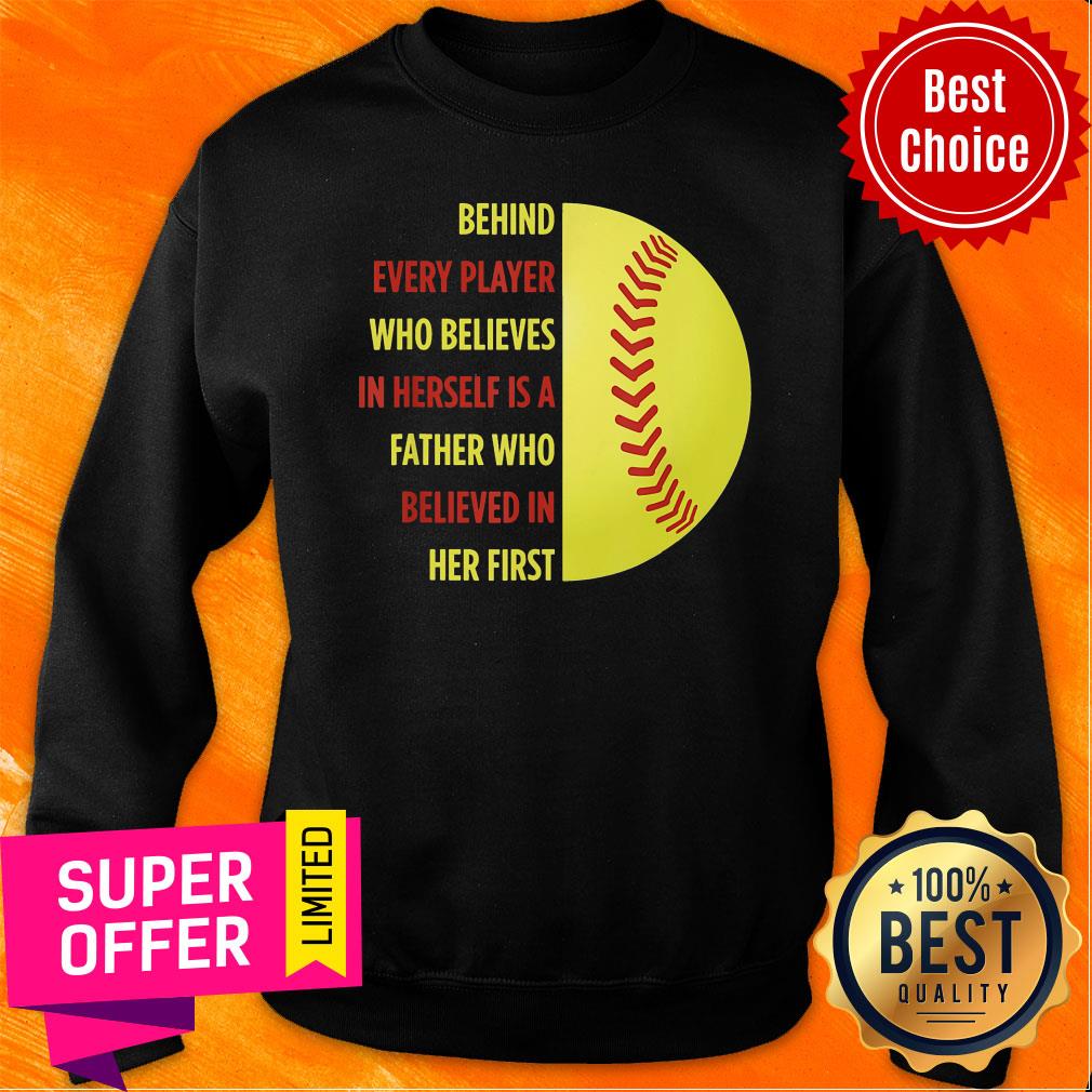 Behind Every Player Who Belives In Herself A Father In First Shirt
