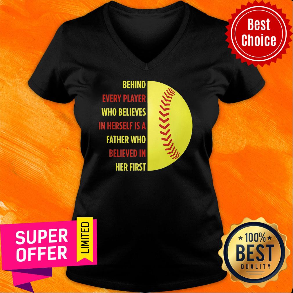 Behind Every Player Who Belives In Herself A Father In First Shirt