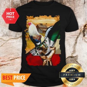 Official Rooster Mexico Flag Shirt