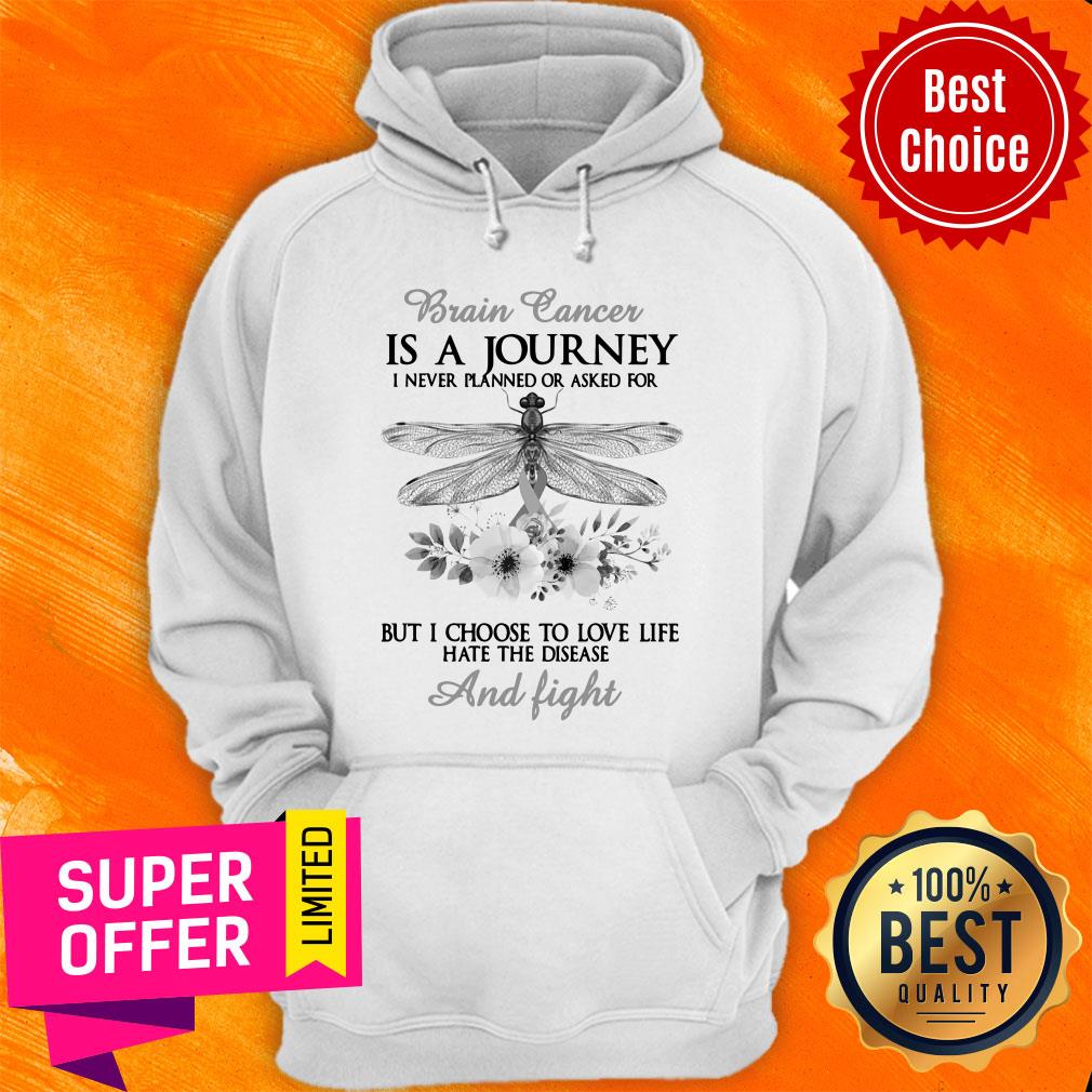 Brain Cancer Is A Journey And Fight Shirt
