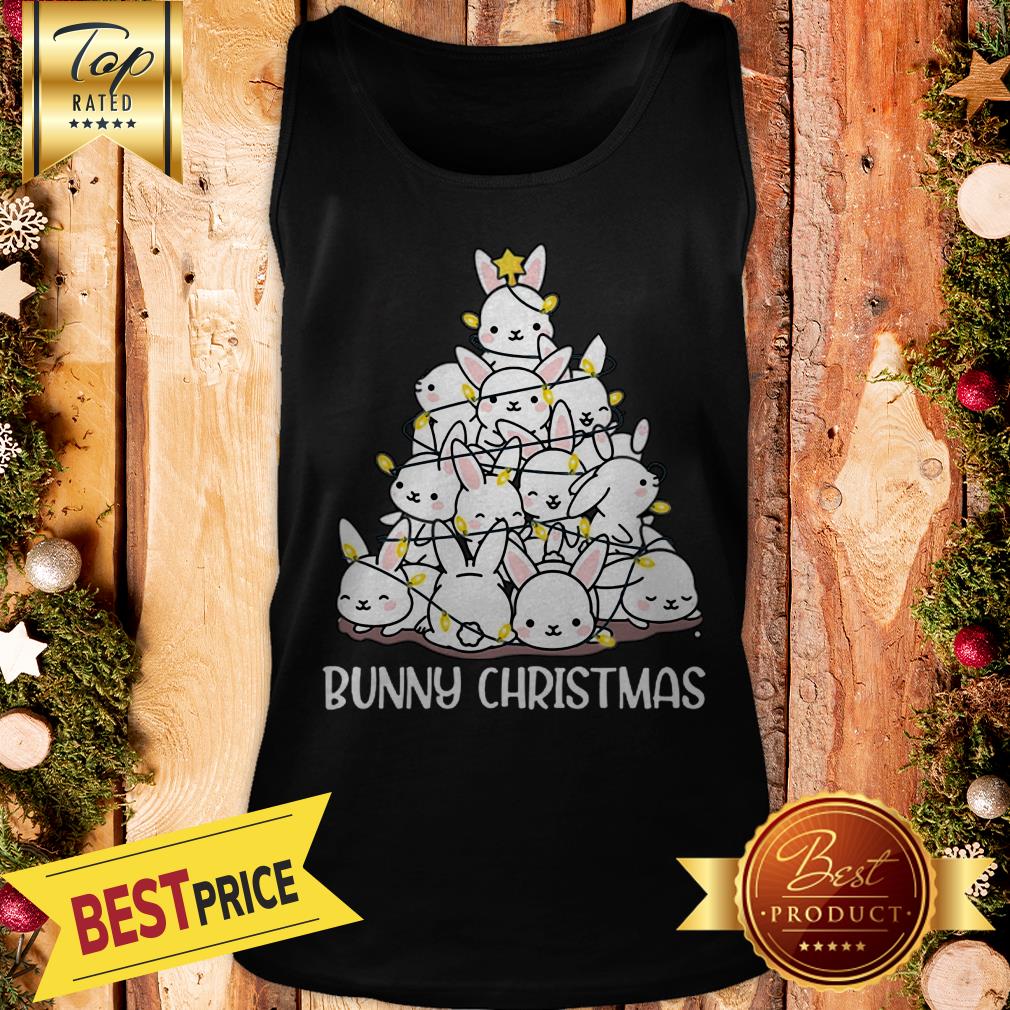 Bunny Rabbit Christmas Tree Shirt