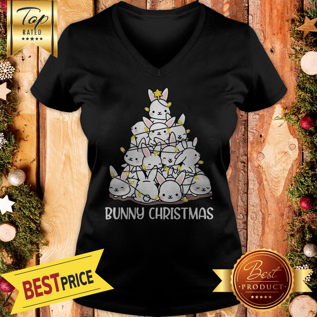 Bunny Rabbit Christmas Tree Shirt
