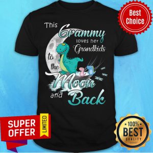 Grammy Loves Her Grandkids To The Moon And Back Shirt