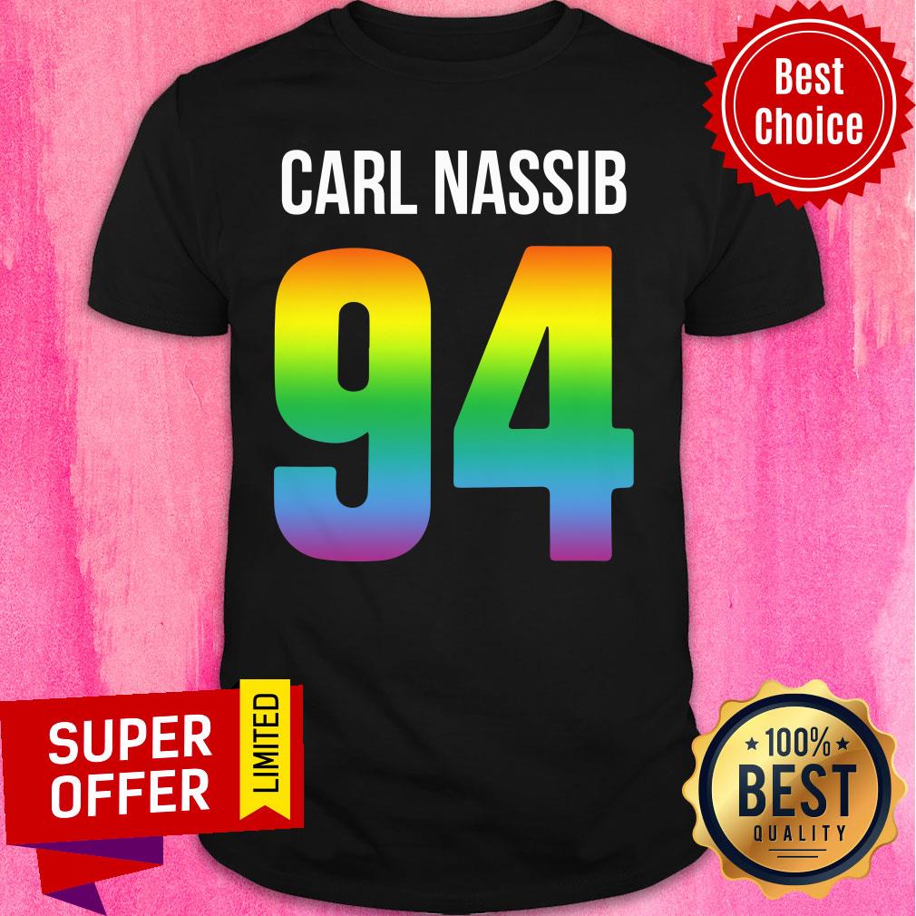 Carl Nassib Supporting Lgbtq Favorite Football Player Shirt
