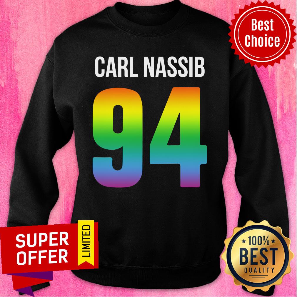 Carl Nassib Supporting Lgbtq Favorite Football Player Shirt