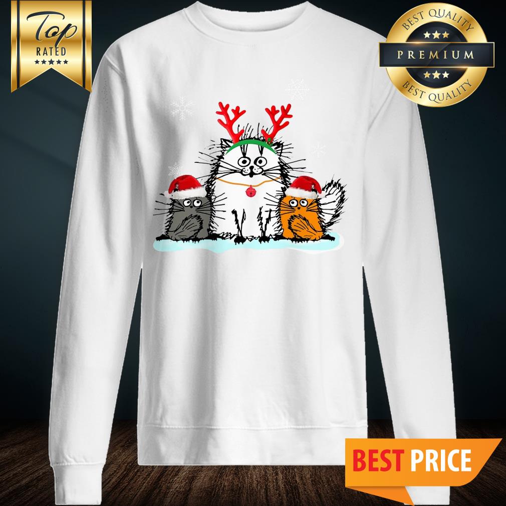 Cats Merry Christmas Merry Fluffmas Shirt