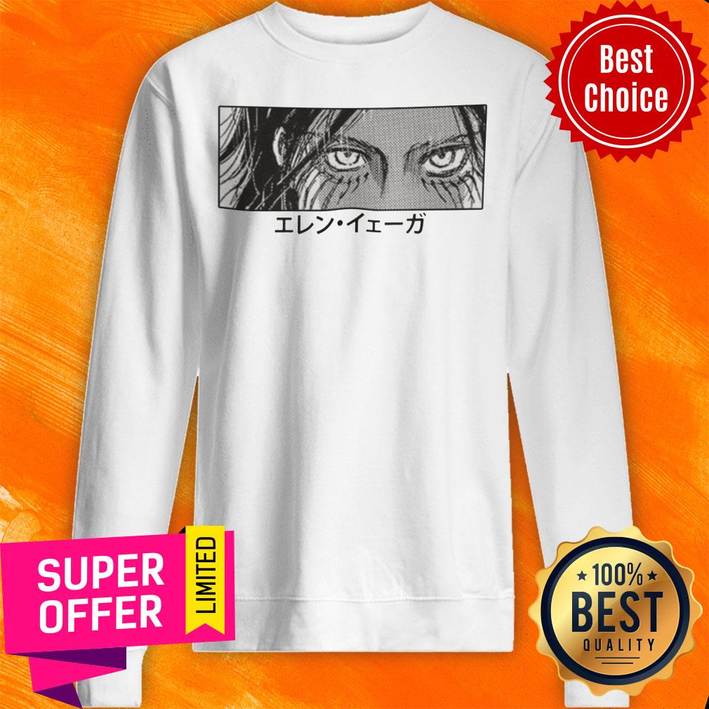 Chemise Attack On Titan Eren Yeager Shirt