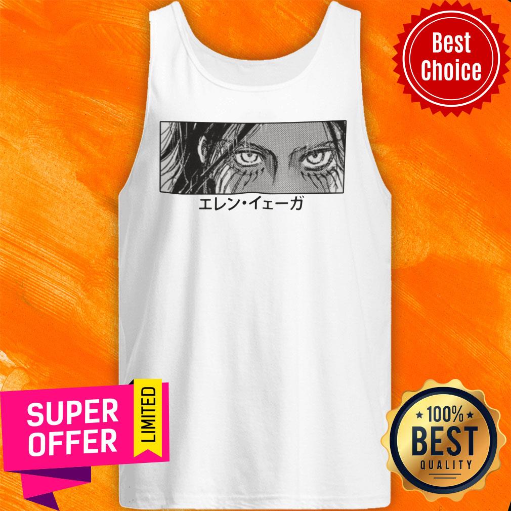 Chemise Attack On Titan Eren Yeager Shirt