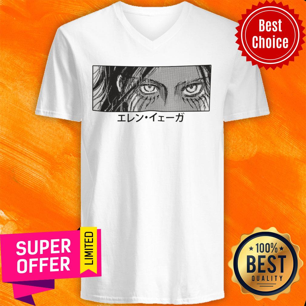 Chemise Attack On Titan Eren Yeager Shirt