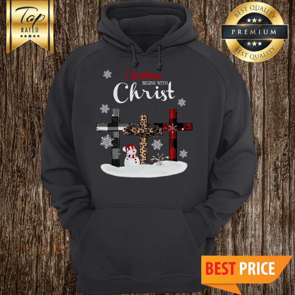 Christmas Begins With Christ Shirt