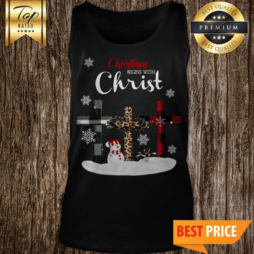 Christmas Begins With Christ Shirt