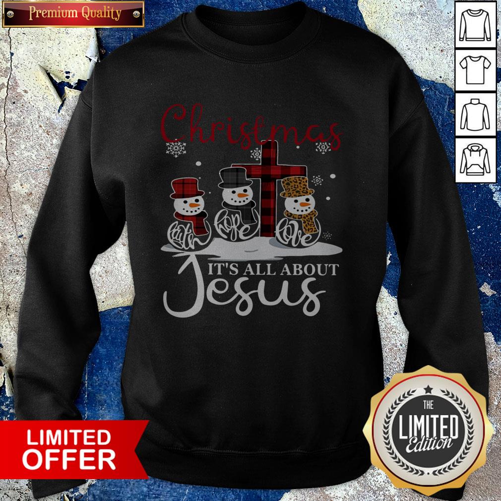 Christmas It'S All About Jesus Shirt