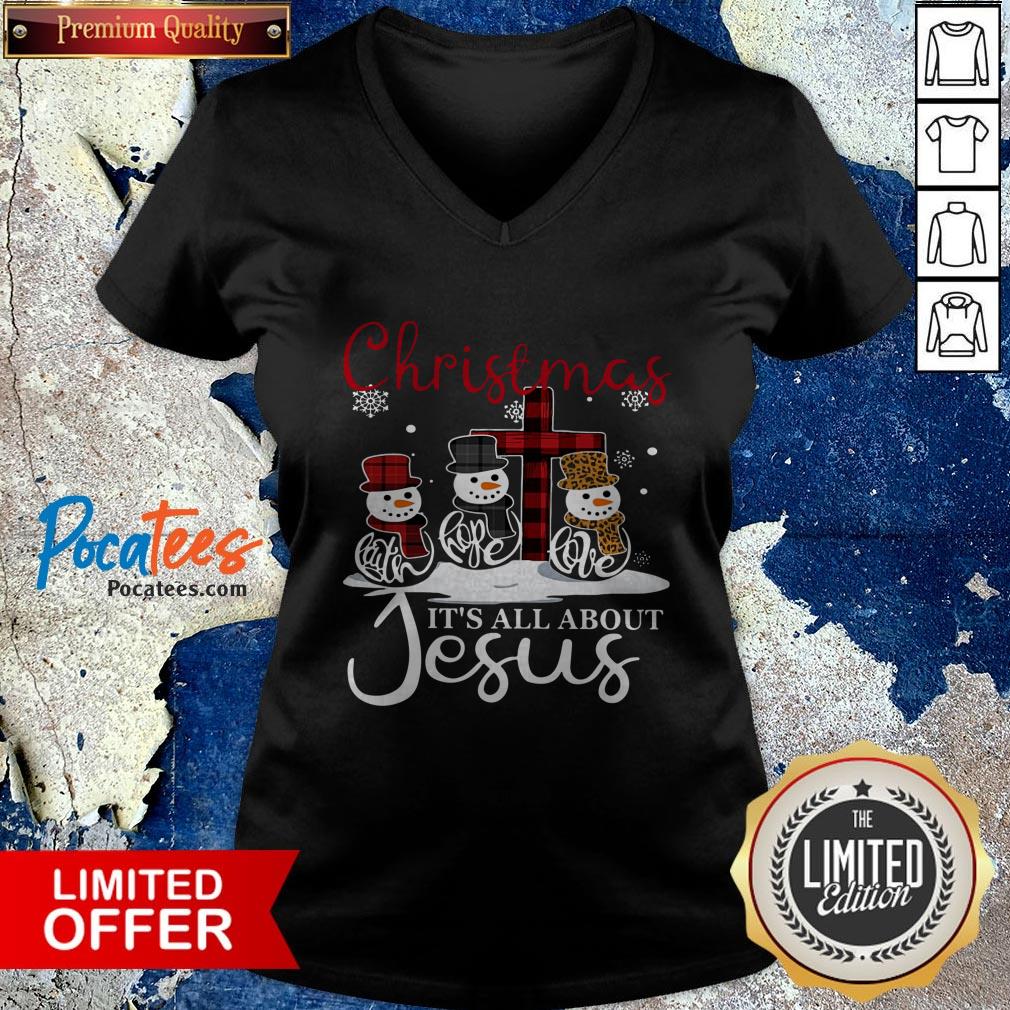 Christmas It'S All About Jesus Shirt