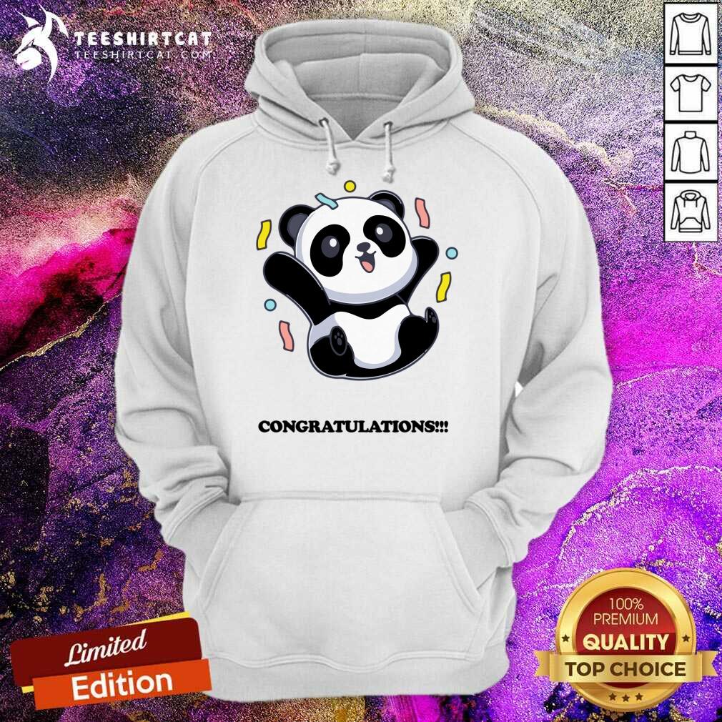 Congratulations Panda Shirt