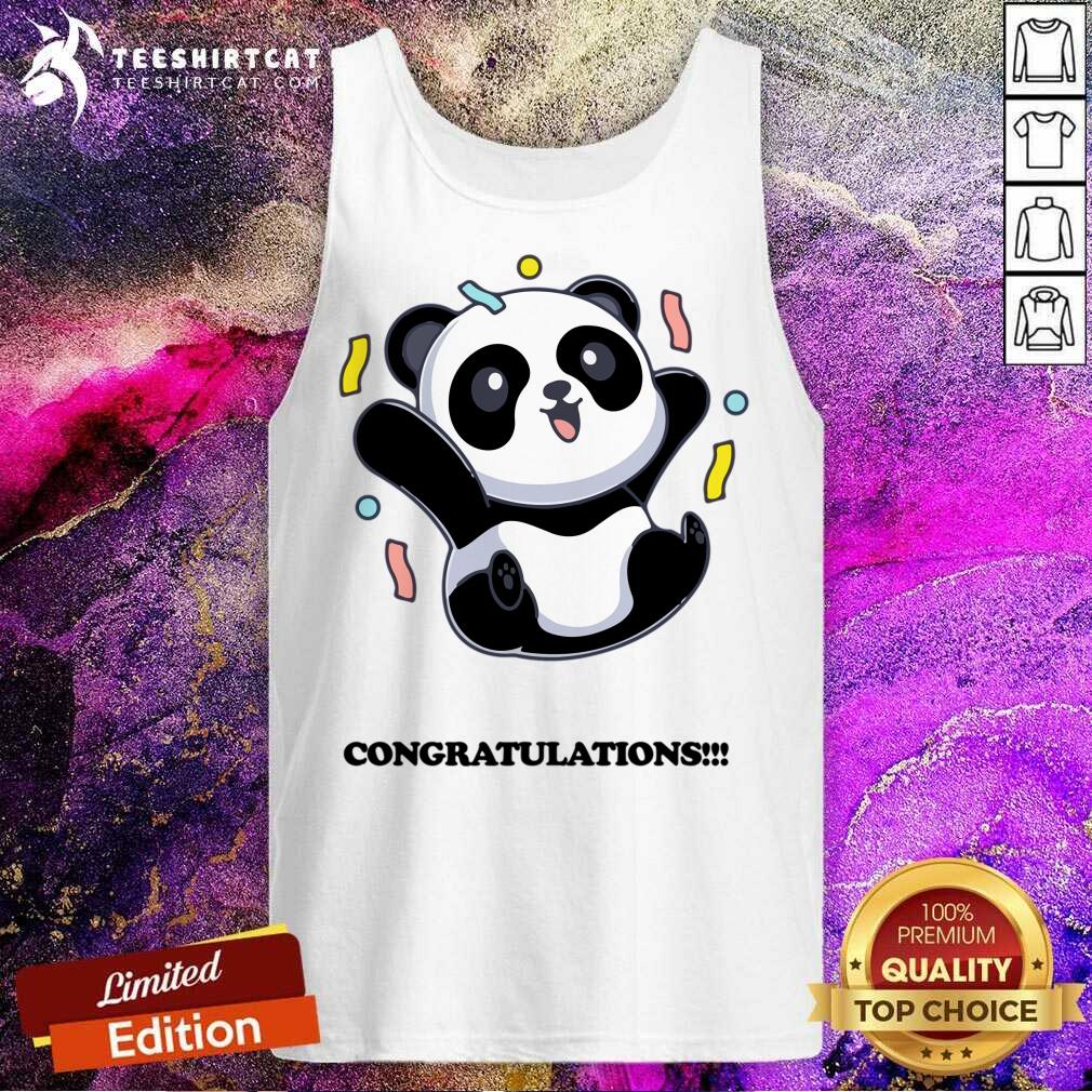 Congratulations Panda Shirt