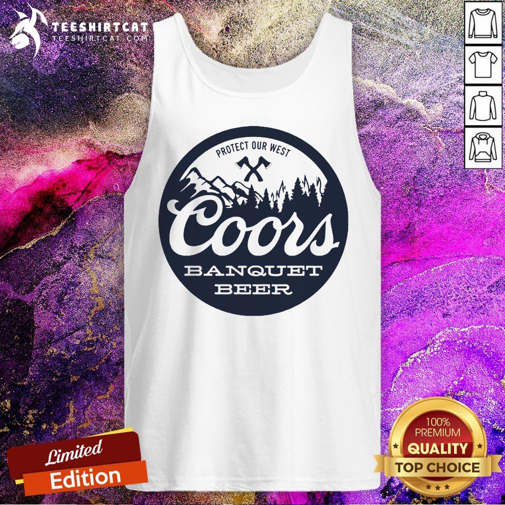 Coors Banquet Beer Protect Our West Shirt