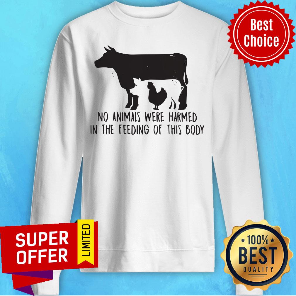 Cow And Chicken No Animals Were Harmed In The Feeding Of This Body Shirt