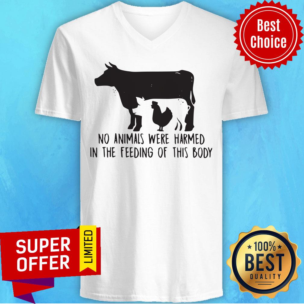 Cow And Chicken No Animals Were Harmed In The Feeding Of This Body Shirt