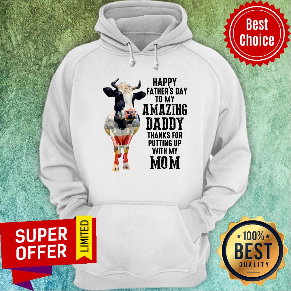 Cow Happy Father'S Day To My Amazing Daddy Shirt