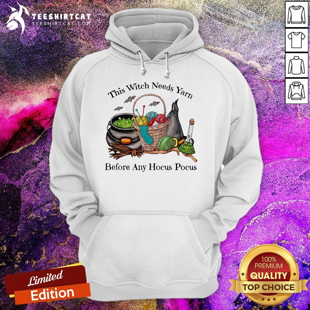 Crochet This Witch Needs Yarn Before Any Hocus Pocus Shirt