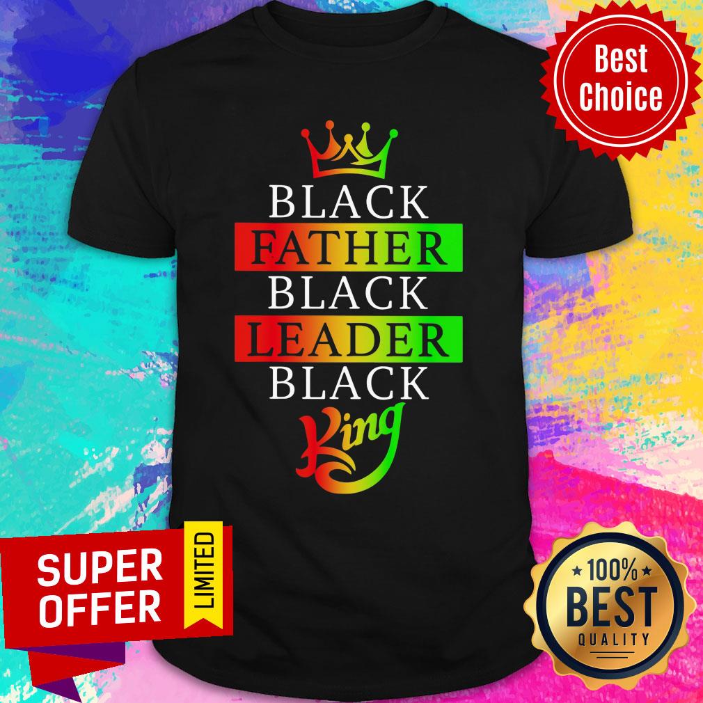 Crown Black Father Leader King Shirt