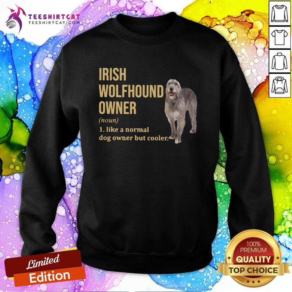 Cute Irish Wolfhound Dog Owner Shirt