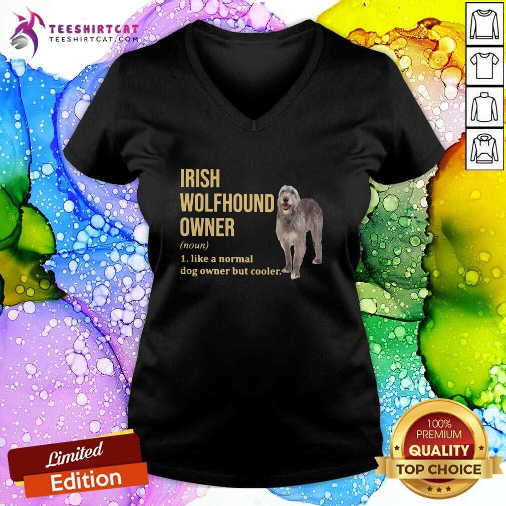 Cute Irish Wolfhound Dog Owner Shirt