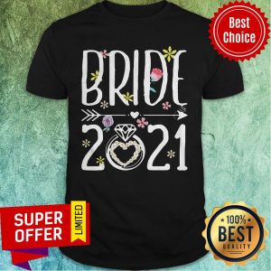 Official Bride 2021 Flower Shirt