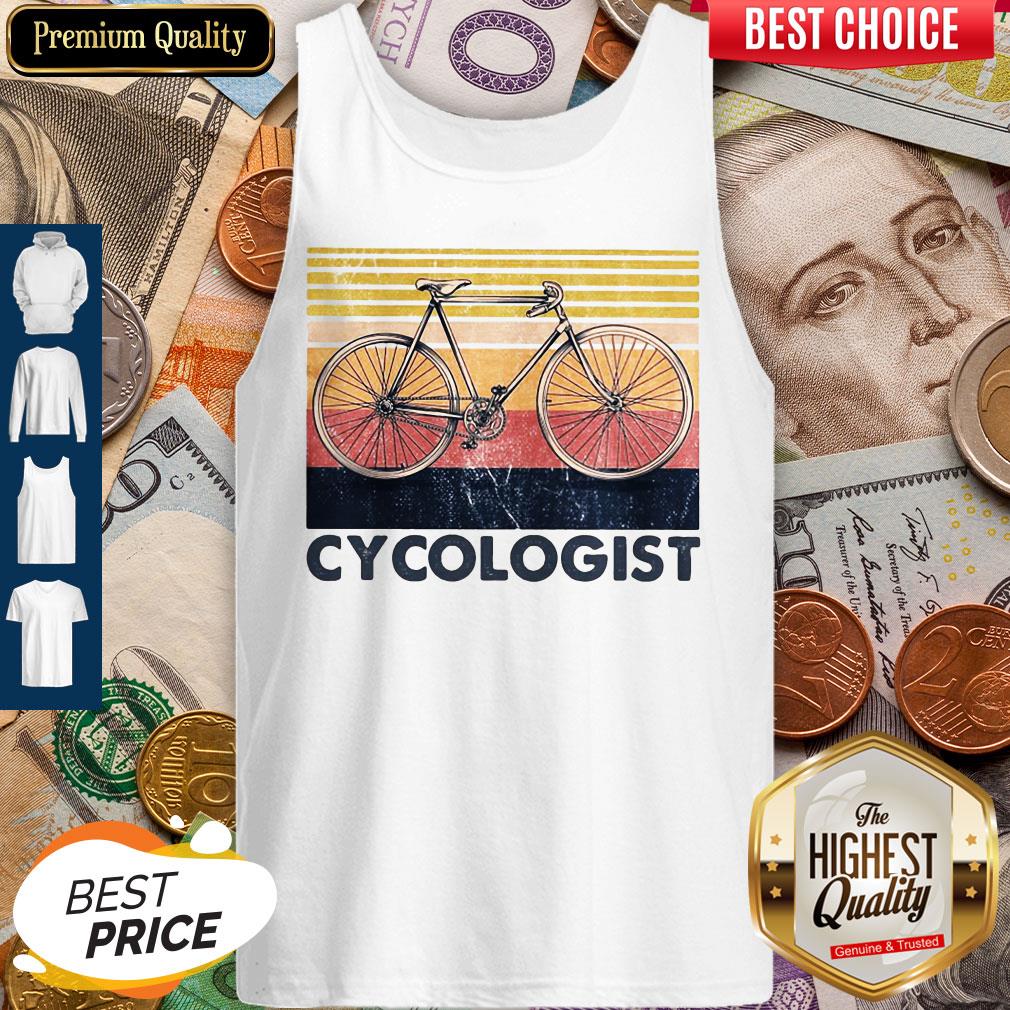 Cycling Cycologist Vintage Shirt
