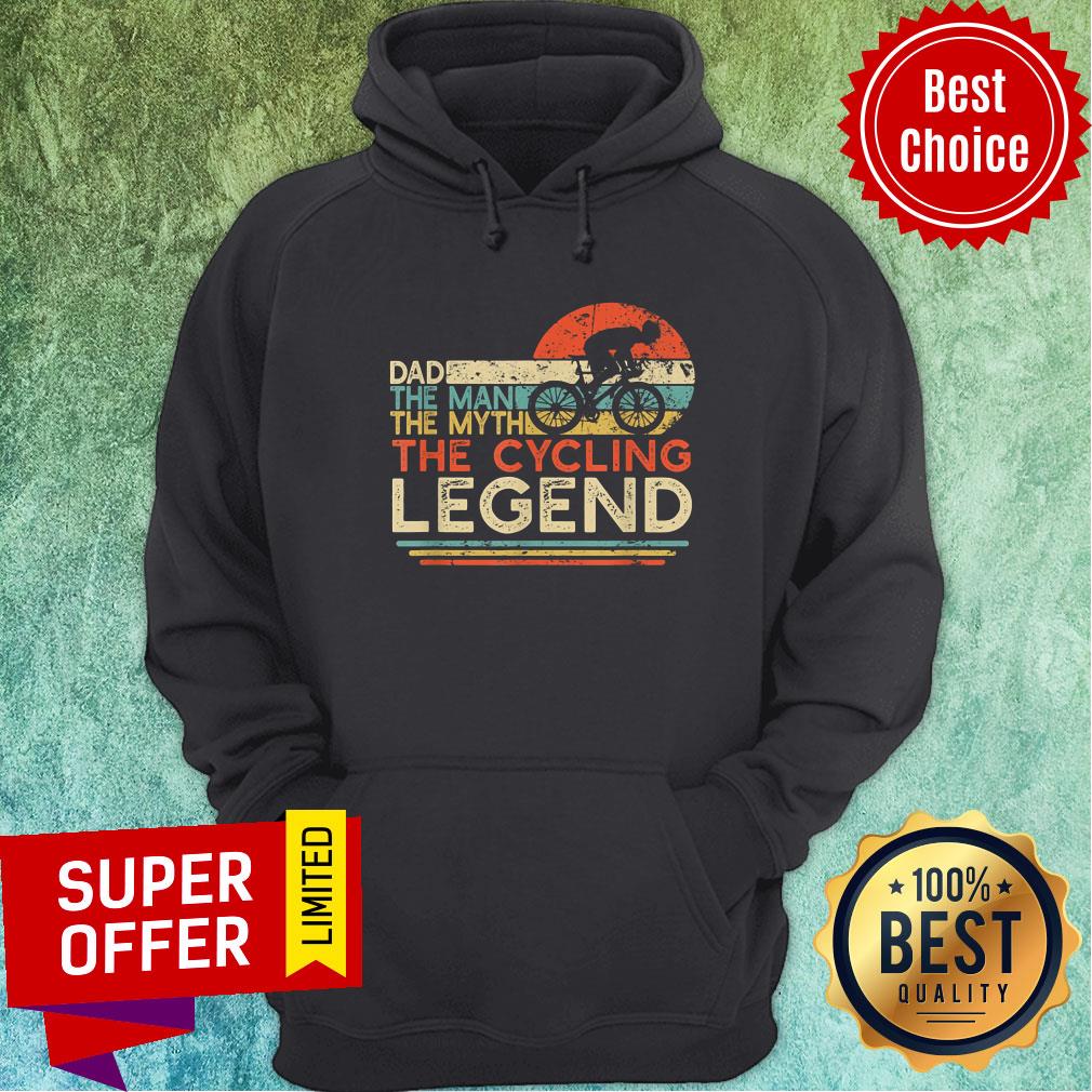 Dad The Man Myth Cycling Legend Vintage Shirt