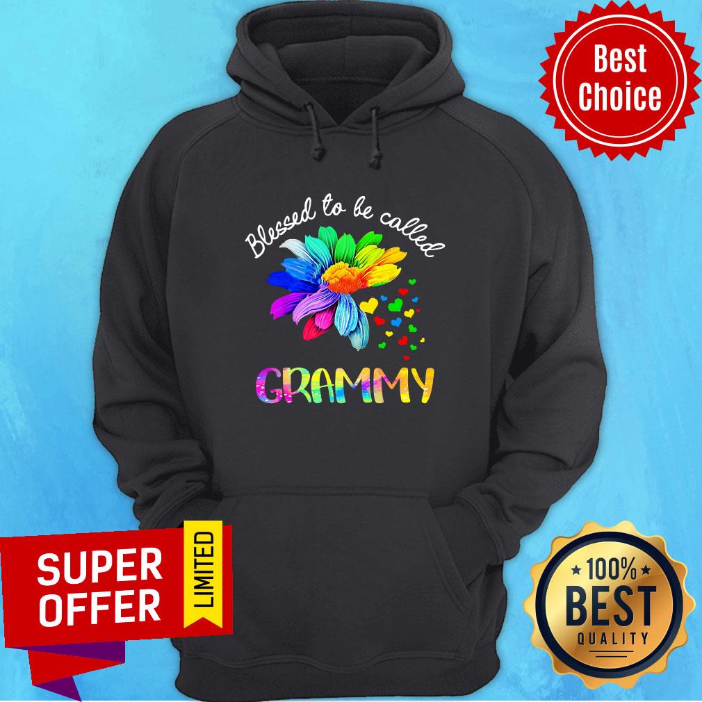 Daisy Flower Blessed To Be Called Grammy Shirt
