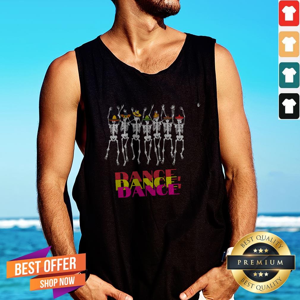 Dancing Day Of The Dead Magical Skeletons Muertos Shirt