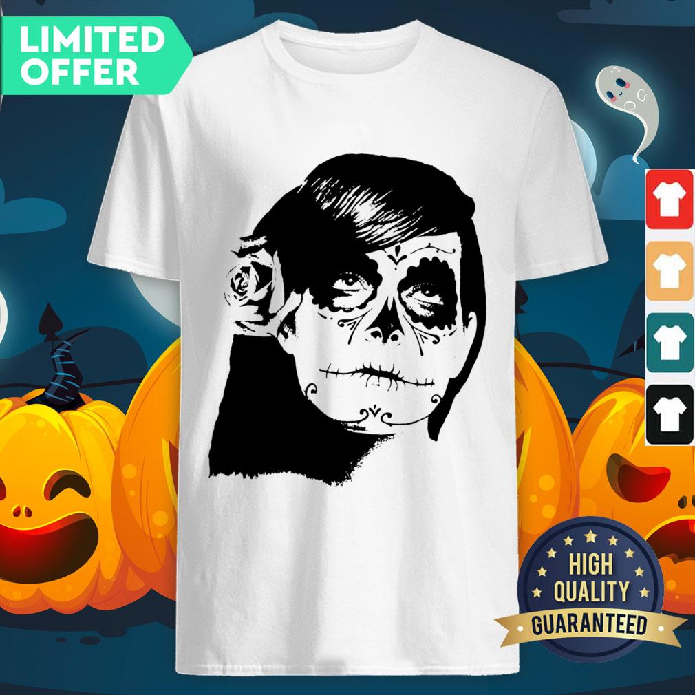 Day Of The Dead Dia De Muertos Sugar Skull Lady Girl Shirt