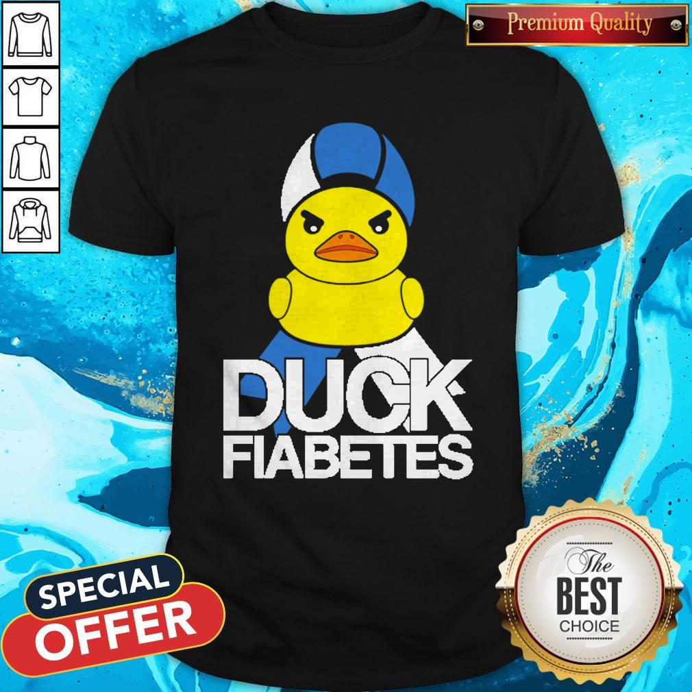 Diabetes Cute Duck Diabetes Shirt